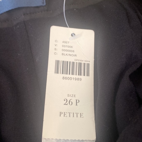 Anthropologie The Colette Cropped Wide-Leg Sequin Pants Silver Cocktail 26 NEW - Picture 8 of 8